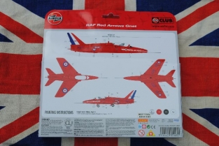 Airfix A55105  Folland/Hawker Siddeley Gnat T.1 RAF Red Arrows Gnat